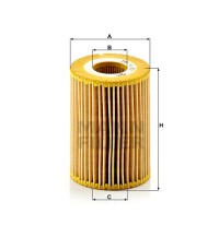 Фильтр масляный MANN-FILTER HU 821 X