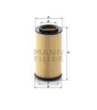 Фильтр масляный MANN-FILTER HU 824 X