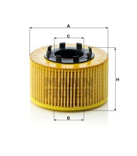 Фильтр масляный MANN-FILTER HU 920 X
