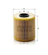 Фильтр масляный MANN-FILTER HU 921 X