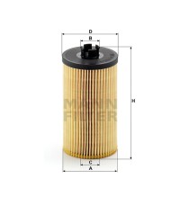 Фильтр масляный MANN-FILTER HU 931/5 X