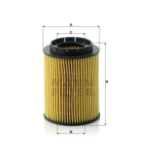 Фильтр масляный MANN-FILTER HU 932/6 N