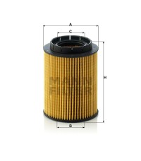 Фильтр масляный MANN-FILTER HU 932/7 X