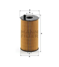 Фильтр масляный MANN-FILTER HU 934/1 X