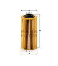 Фильтр масляный MANN-FILTER HU 938/4 X