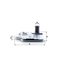 Фильтр АКПП MANN-FILTER H 27 001 Фильтр АКПП MANN-FILTER H 27 001