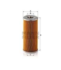 Фильтр масляный MANN-FILTER H 727/4