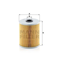 Фильтр масляный MANN-FILTER H 929/3