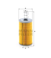 Фильтр масляный MANN-FILTER H 941/2 X