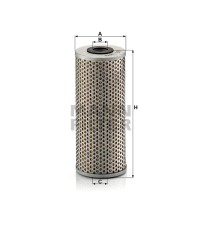 Фильтр масляный MANN-FILTER H 957/1