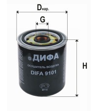 Фильтр-патрон осушителя воздуха DIFA 9191, аналог 4324102227 Фильтр-патрон осушителя воздуха DIFA 9191, аналог 4324102227