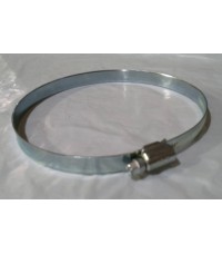 Хомут червячный ZIP110-130 /12 W1 (в уп. 10шт);( Оцинкованная сталь)