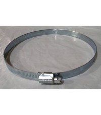Хомут червячный ZIP130-150 /12 W2 ( в уп. 10 шт), Нержавеющая сталь