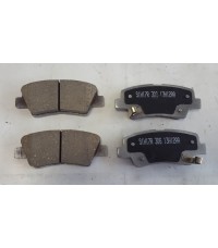 Колодки задние FRIXA S1H17R KIA/HYUNDAI SOLARIS 10-/RIO 11-/i40 11-/SOUL 09-/GRANDEUR 3.3/2.7 11- за