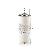 Фильтр воздушный MANN-FILTER LB 13 145/3