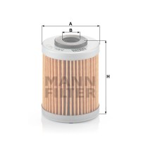 Фильтр масляный MANN-FILTER MH 54/1