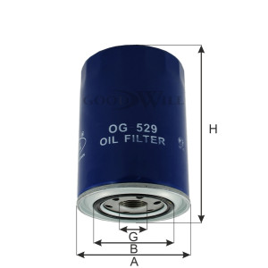 Фильтр масляный MITSUBISHI, HYUNDAI 2631145001, 2631145010, AMC FILTER MO-439 (GoodWil), Фильтр масляный MITSUBISHI, HYUNDAI 2631145001, 2631145010, AMC FILTER MO-439 (GoodWil),