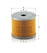 Фильтр топливный MANN-FILTER P78X