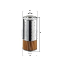 Фильтр масляный MANN-FILTER PF 1055/1 N