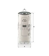 Фильтр топливный MANN-FILTER PL 420/7 X