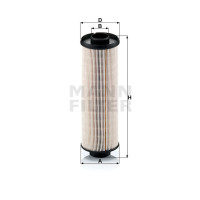 Фильтр топливный MANN-FILTER PU855X