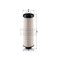 Фильтр топливный MANN-FILTER PU855X