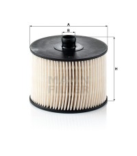 Фильтр топливный MANN-FILTER PU 1018 X