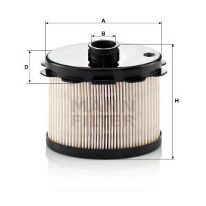 Фильтр топливный MANN-FILTER PU 1021 X