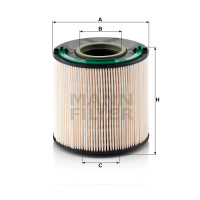 Фильтр топливный MANN-FILTER PU 1040 X