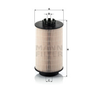 Фильтр топливный MANN-FILTER PU 1059 X