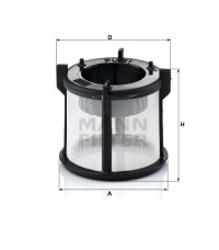 Фильтр топливный MANN-FILTER PU 51 Z