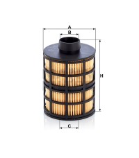 Фильтр топливный MANN-FILTER PU 723 X