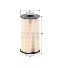 Фильтр топливный MANN-FILTER PU 825 X