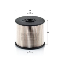 Фильтр топливный MANN-FILTER PU 830 X