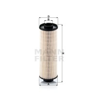 Фильтр топливный MANN-FILTER PU 850 X