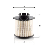 Фильтр топливный MANN-FILTER PU 9001 X