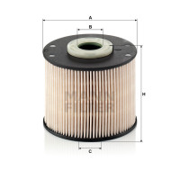 Фильтр топливный MANN-FILTER PU 927 X