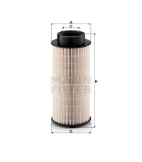 Фильтр топливный MANN-FILTER PU 941 X