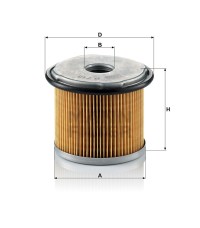 Фильтр топливный MANN-FILTER P 716