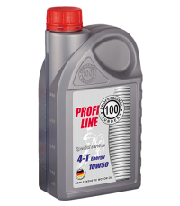 Полусинтетическое моторное масло PROFESSIONAL HUNDERT Profi Line 10W-40 4T Energy 1л