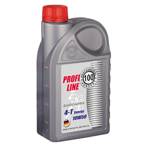 Полусинтетическое моторное масло Professional 100 Hundert Profi Line 10W-40 4-T Energy 1л
