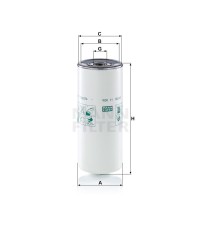 Фильтр топливный MANN-FILTER WDK 11 102/23