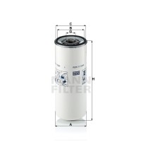 Фильтр топливный MANN-FILTER WDK 11 102/4