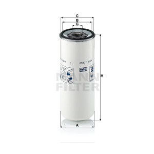Фильтр топливный MANN-FILTER WDK 11 102/4