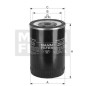 Фильтр топливный MANN-FILTER WDK 962/12