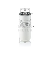 Фильтр топливный MANN-FILTER WDK 962/16
