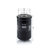 Фильтр масляный MANN-FILTER WH 945/1