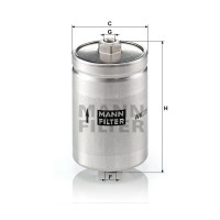 Фильтр топливный MANN-FILTER WK725