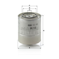Фильтр топливный MANN-FILTER WK 1123