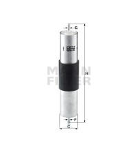 Фильтр топливный MANN-FILTER WK 516/1 Фильтр топливный MANN-FILTER WK 516/1